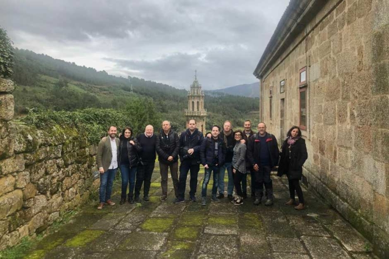 TGV Lab organiza el viaje de prensa a Galicia de la Red de Juderías